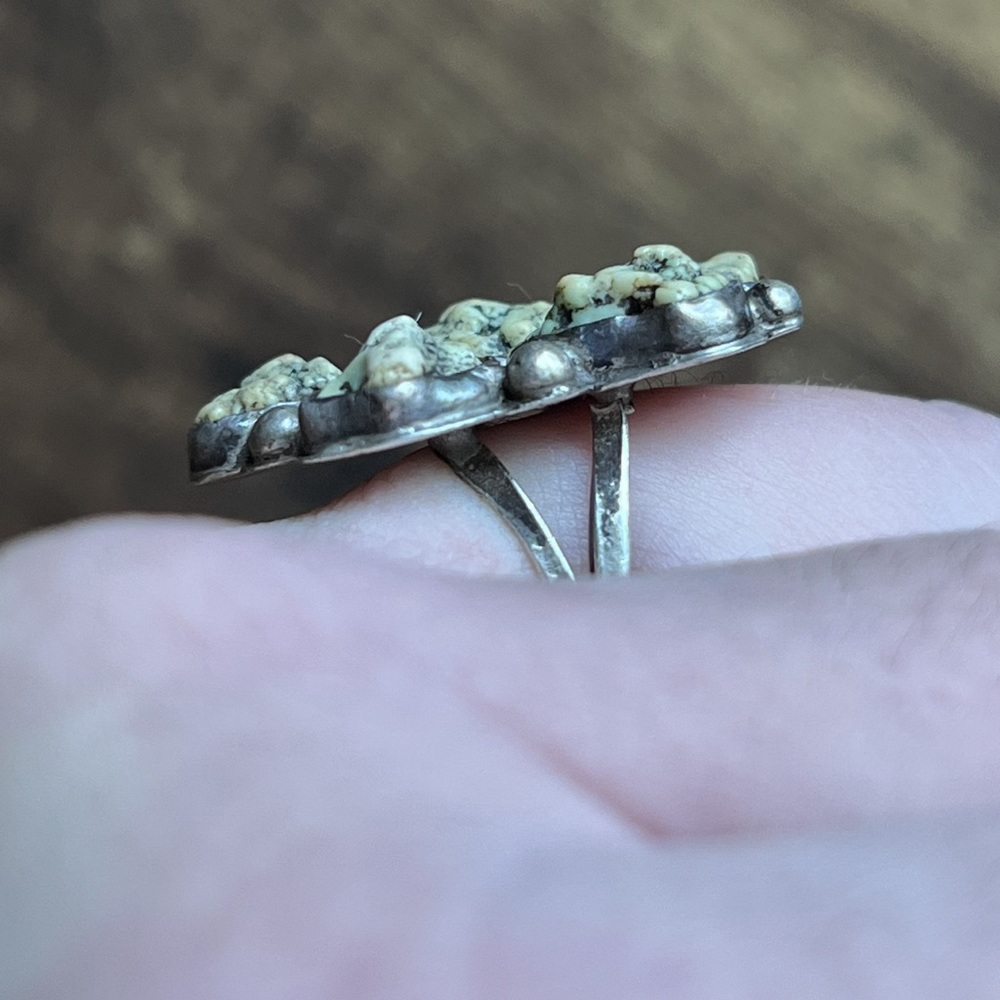 Cluster stone ring - Picture 7 of 10